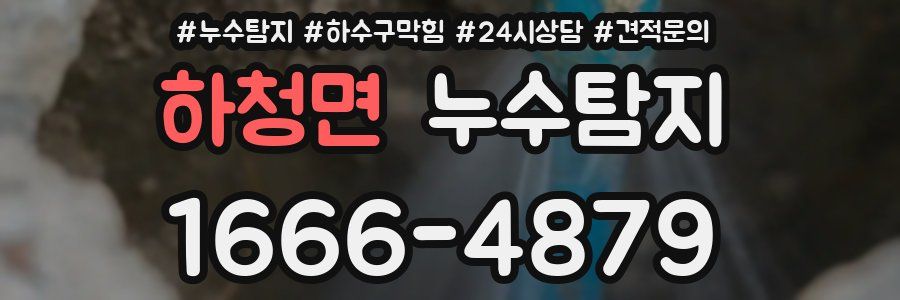 누수탐지