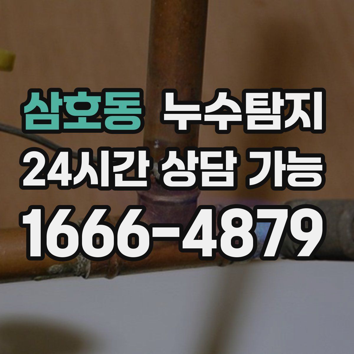 삼호동 누수탐지