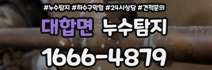 누수탐지