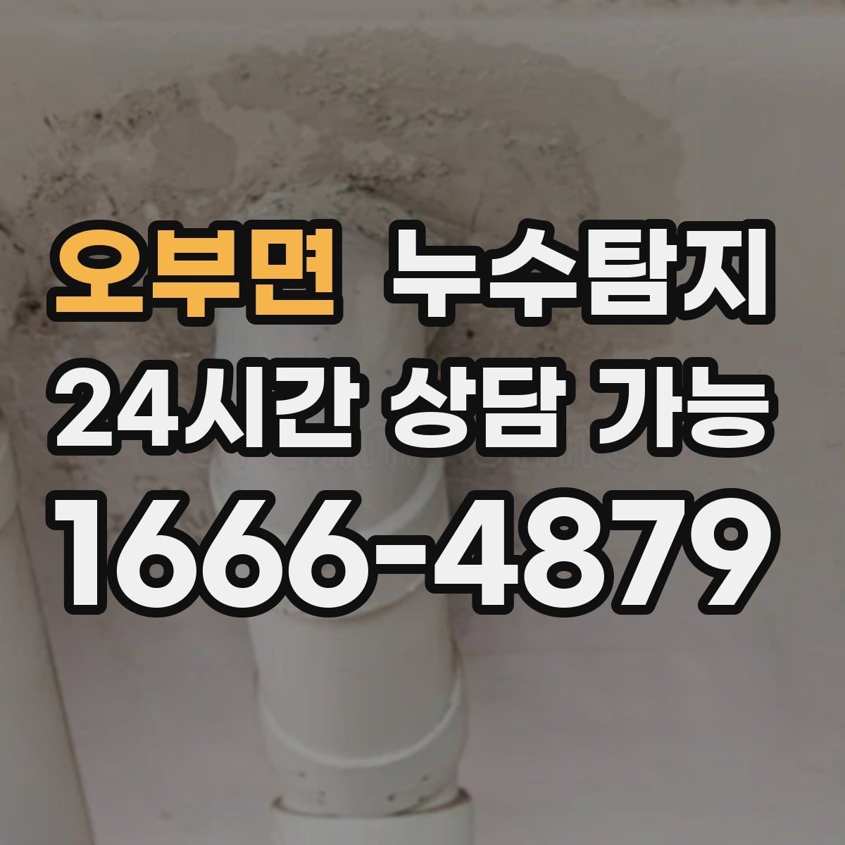 오부면 누수탐지 문제로 고민이라면