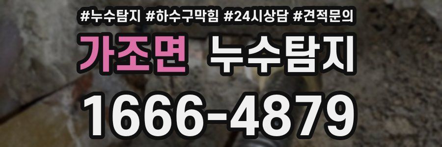 누수탐지