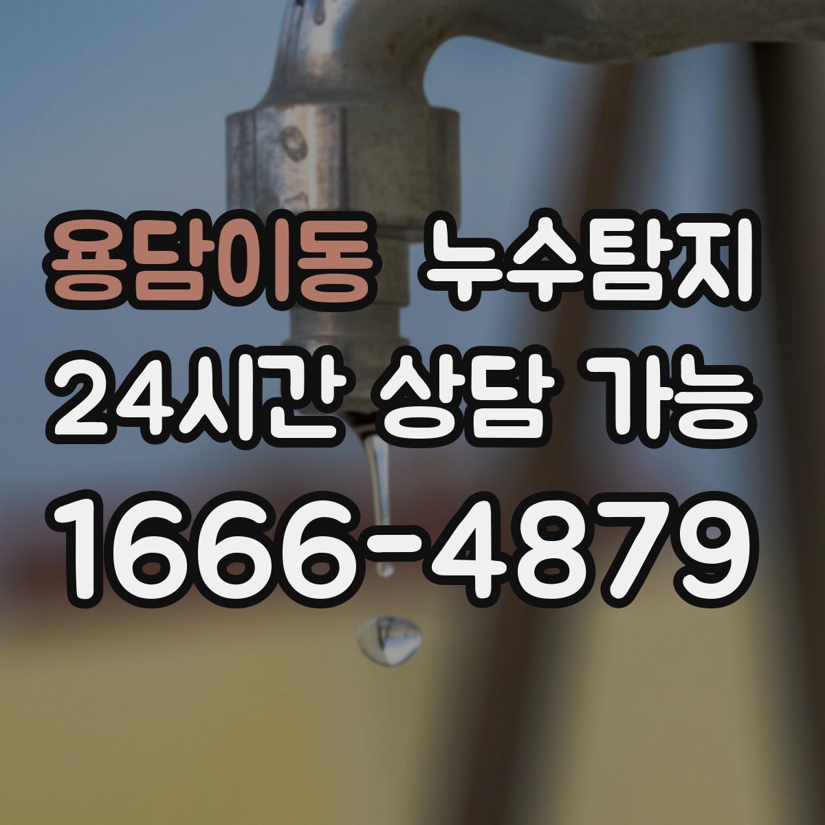 용담이동 누수탐지