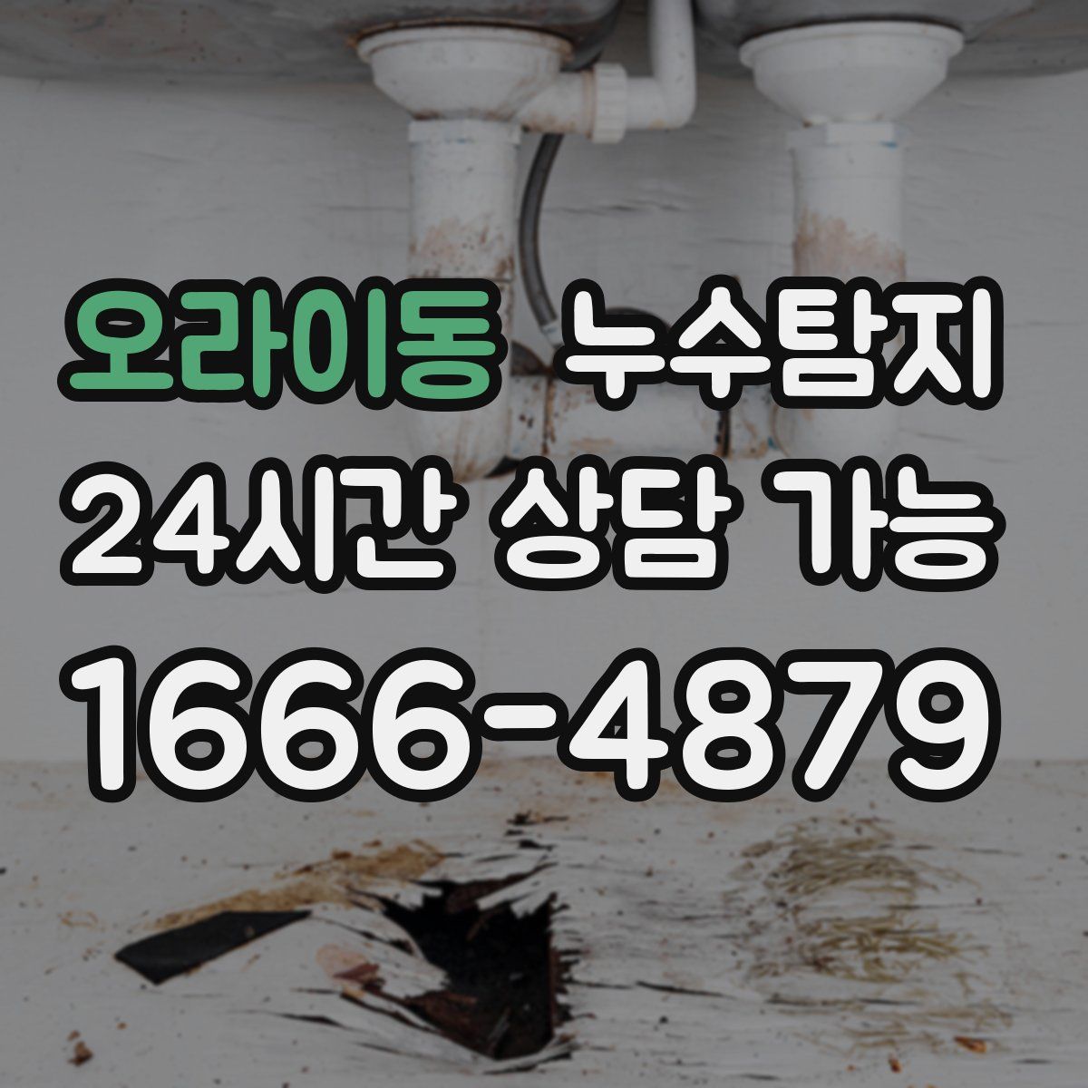 오라이동 누수탐지