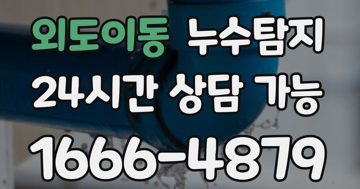 외도이동 누수
