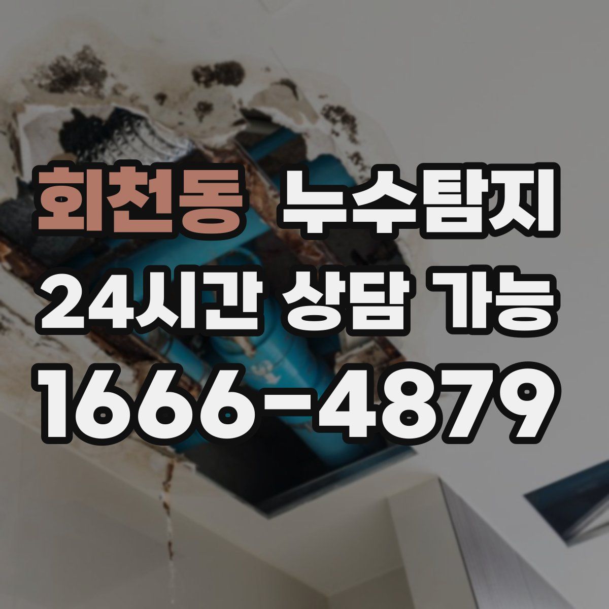 회천동 누수탐지