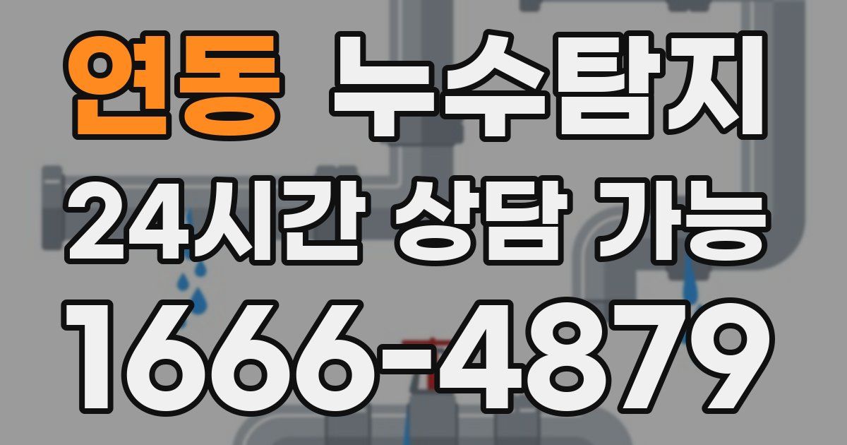연동 누수