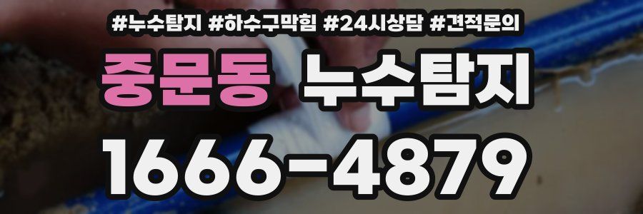 누수탐지