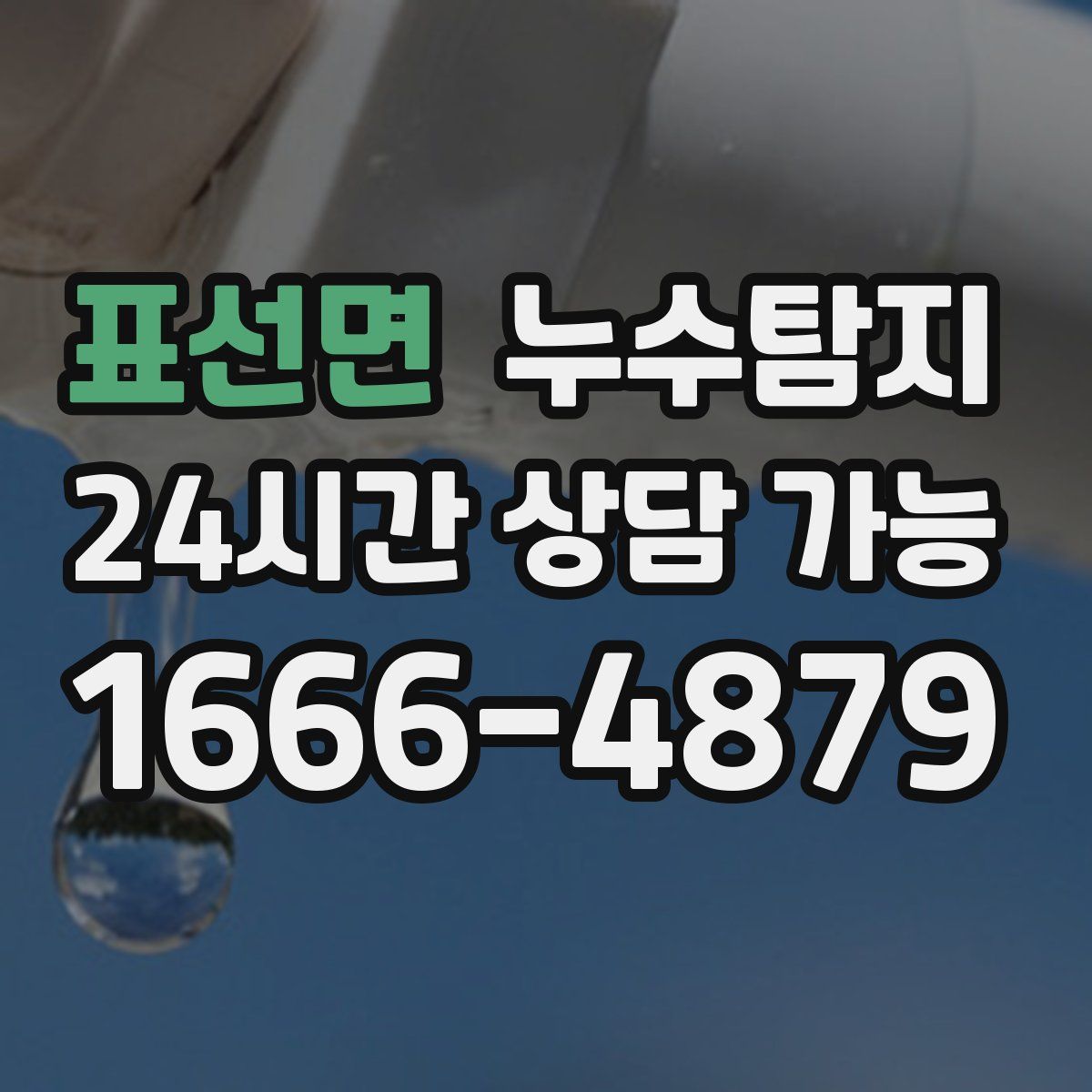표선면 누수탐지