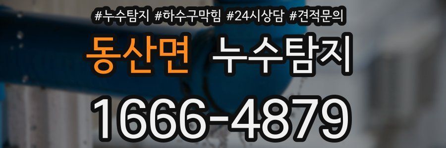누수탐지