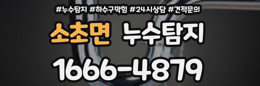 누수탐지