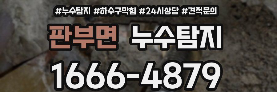 누수탐지