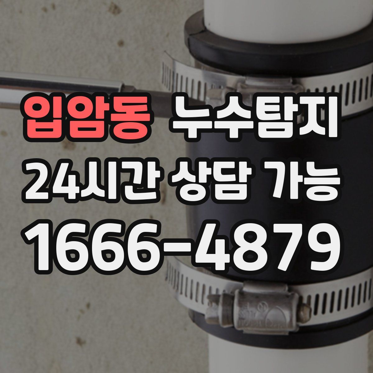입암동 누수탐지