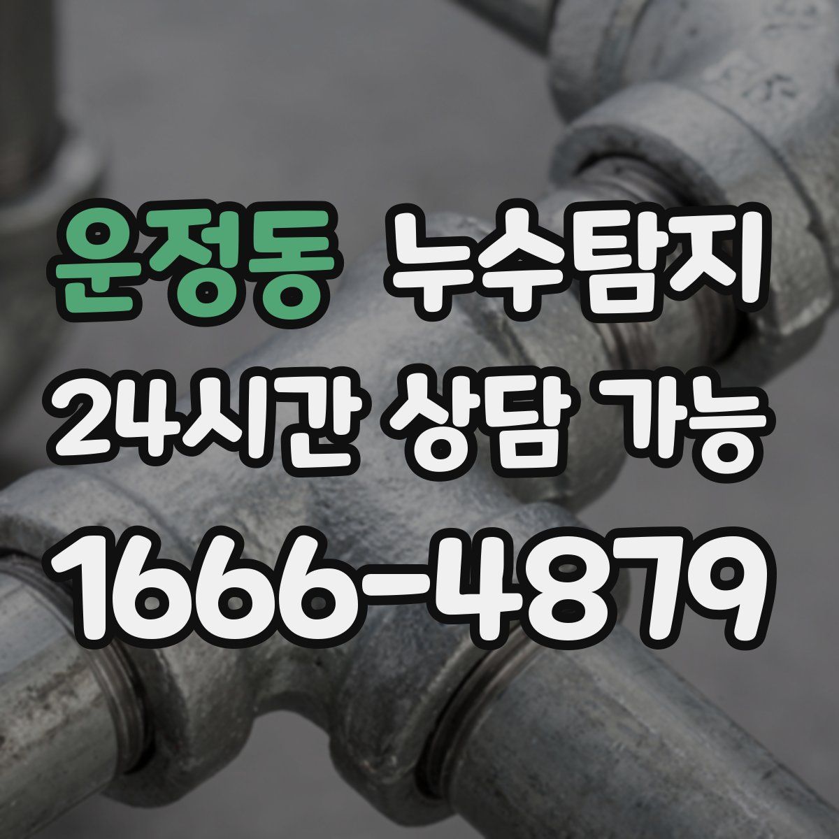 운정동 누수탐지