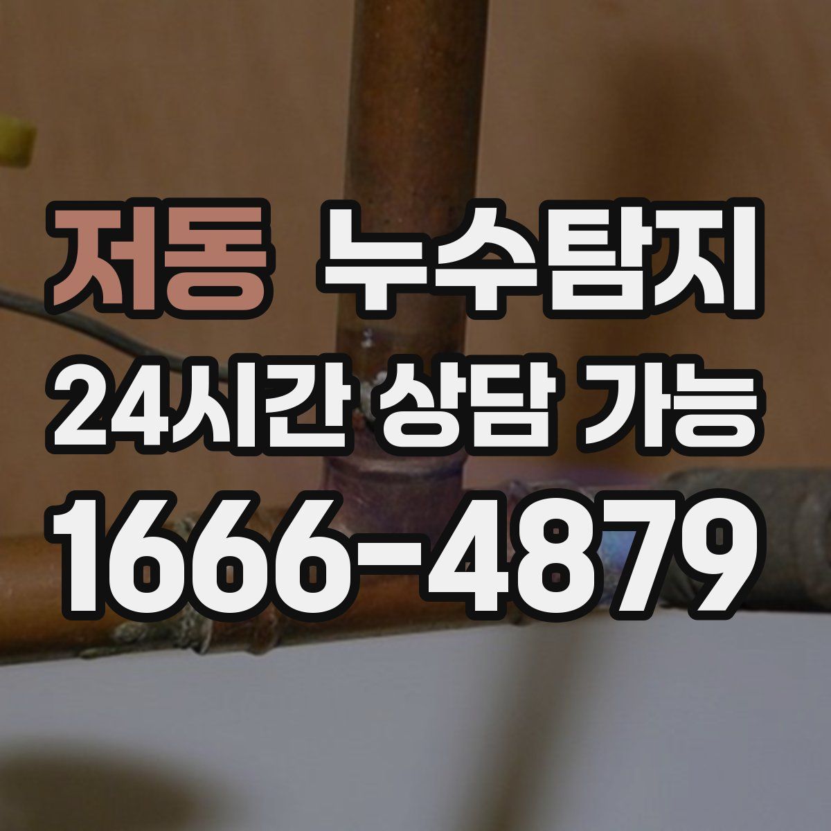 저동 누수탐지