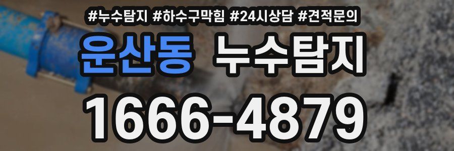누수탐지