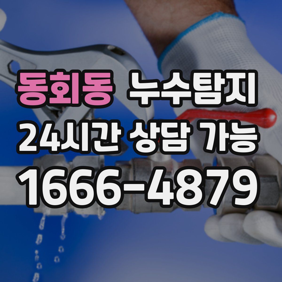 동회동 누수탐지
