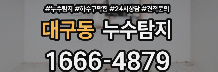 누수탐지