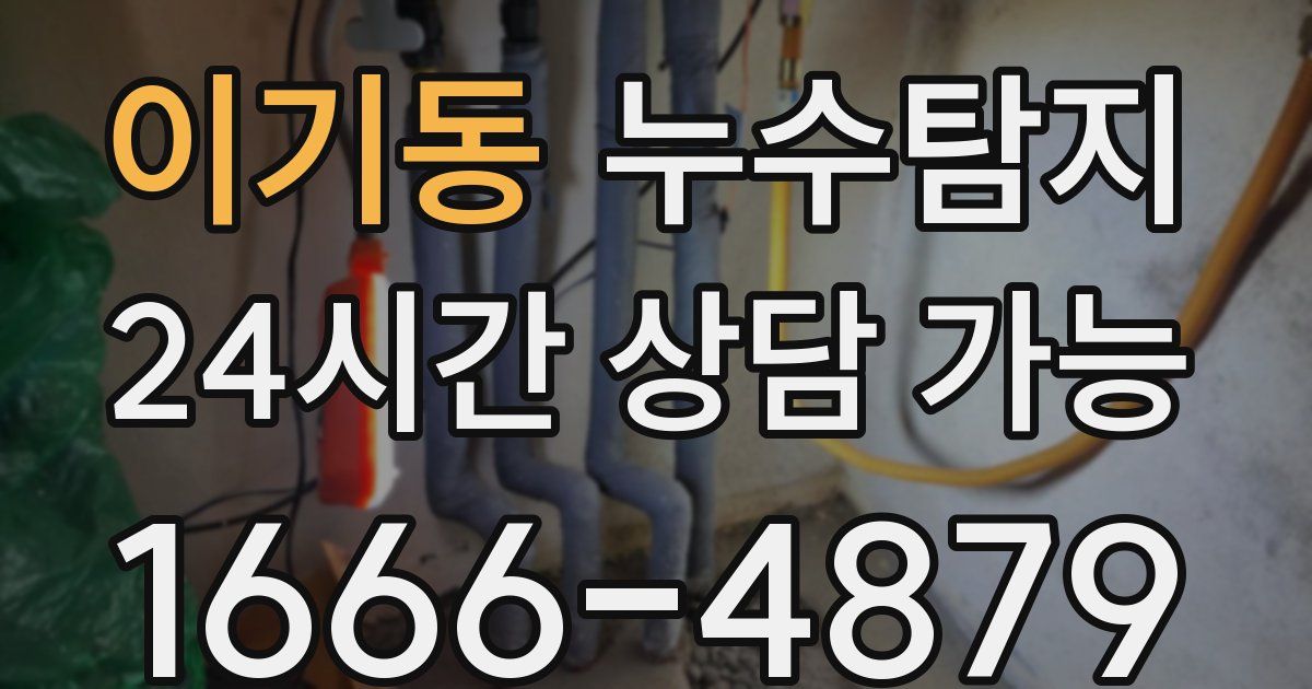 이기동 누수