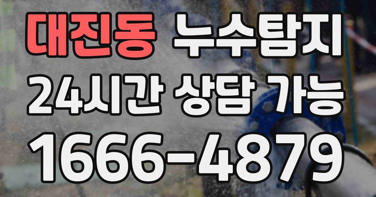 대진동 누수