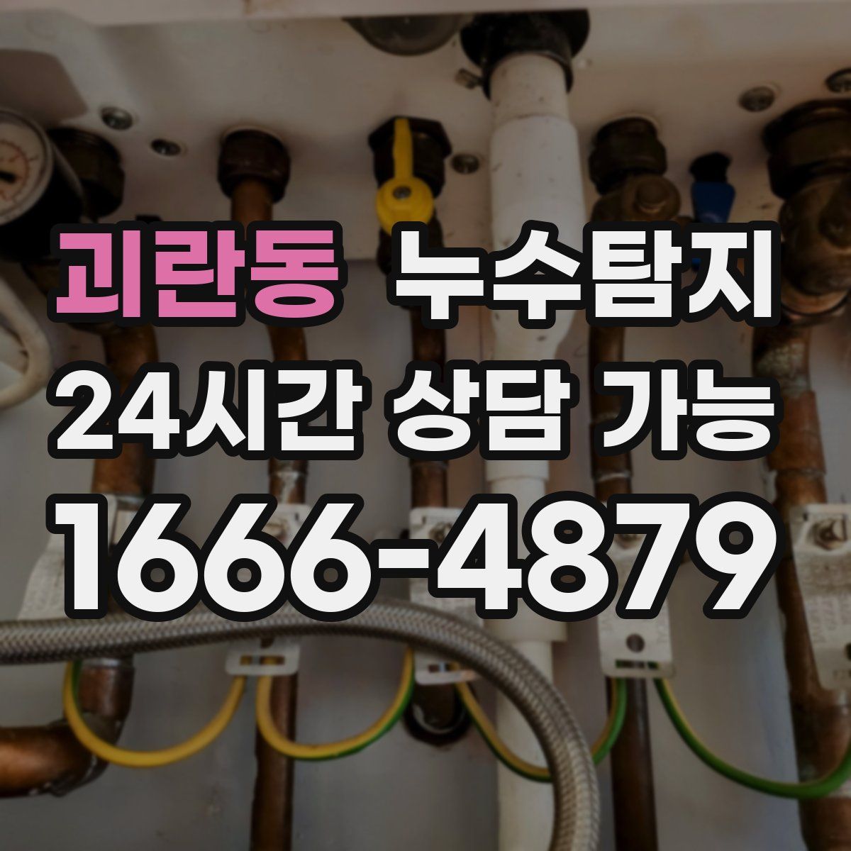 괴란동 누수탐지