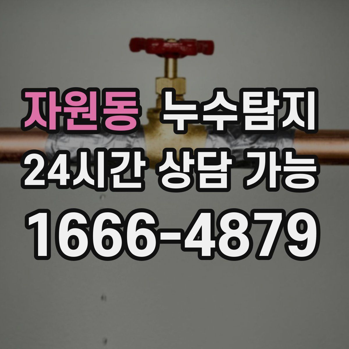 자원동 누수탐지