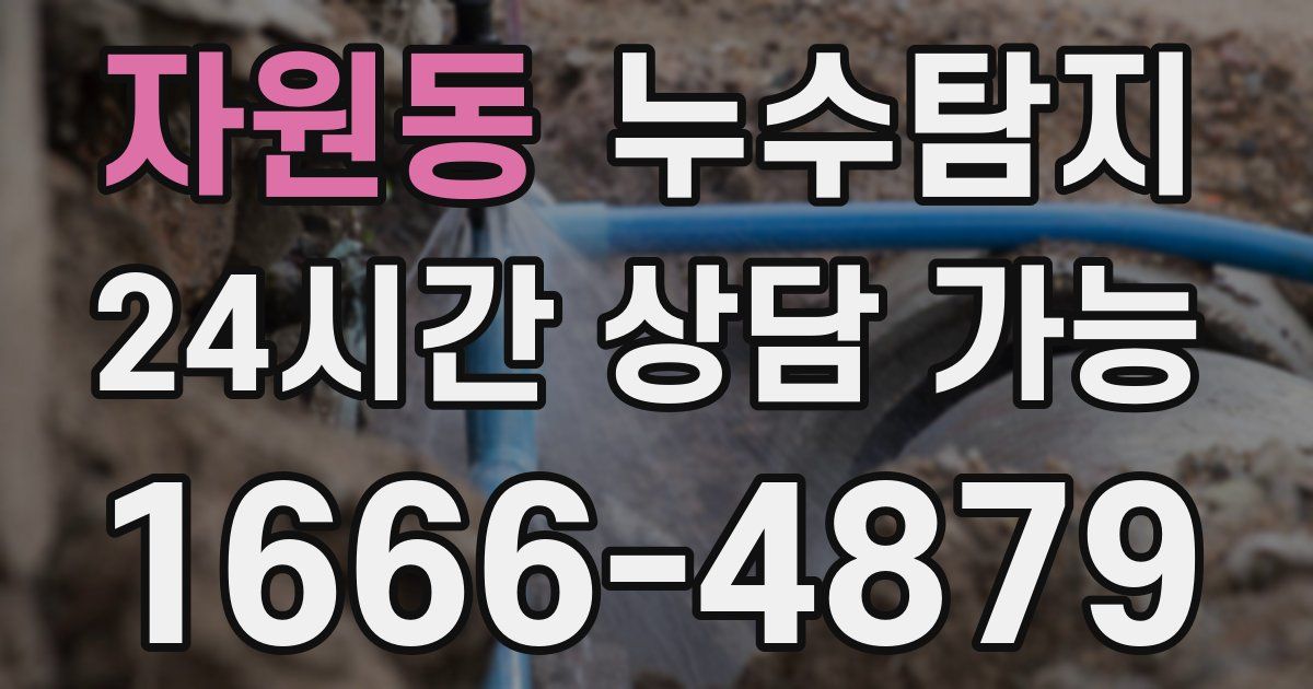 자원동 누수