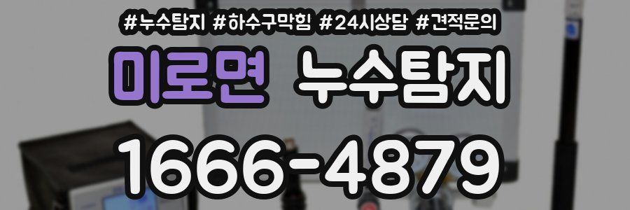 누수탐지