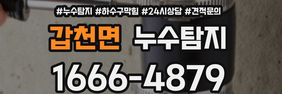누수탐지