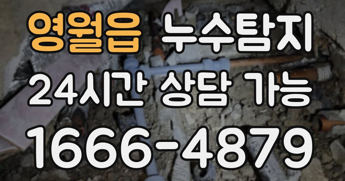 영월읍 누수