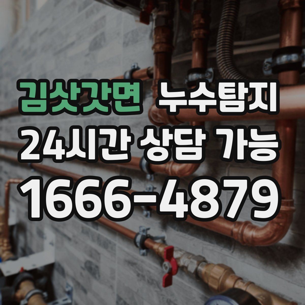 김삿갓면 누수탐지 보험 접수 전 알아두면 좋은 체크포인트