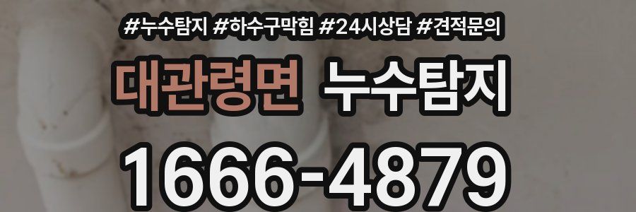 누수탐지