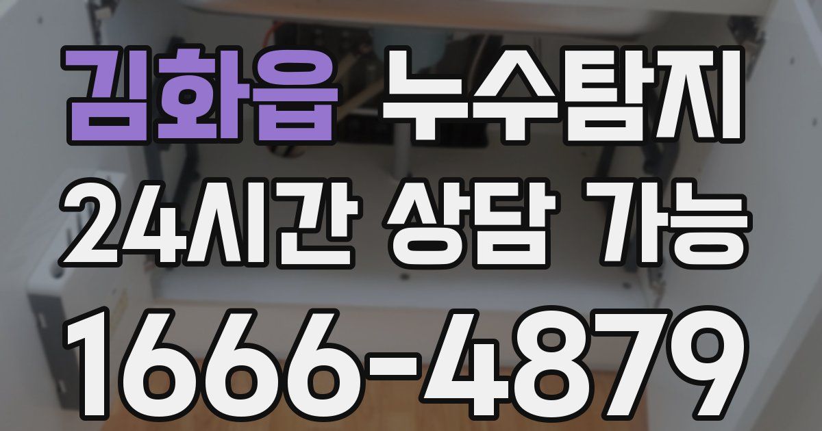 김화읍 누수