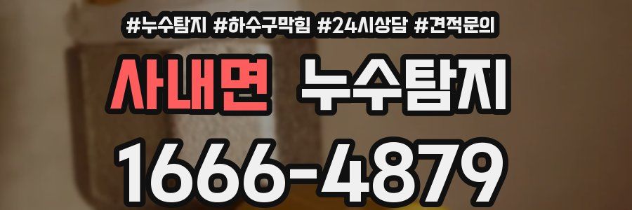 누수탐지