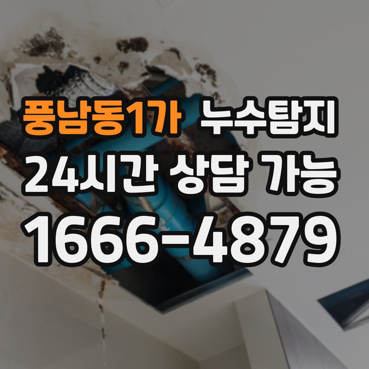 풍남동1가 누수탐지