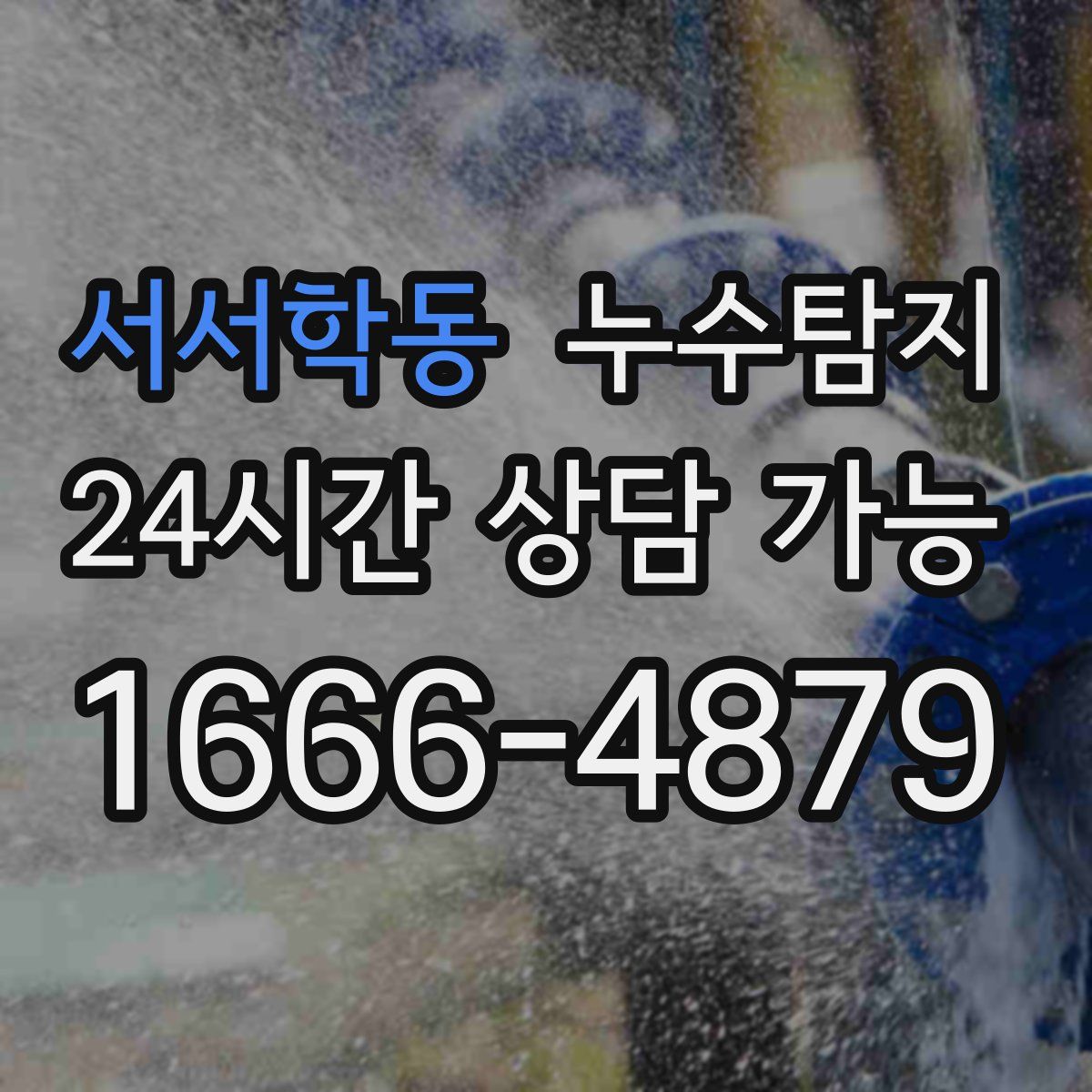 서서학동 누수탐지