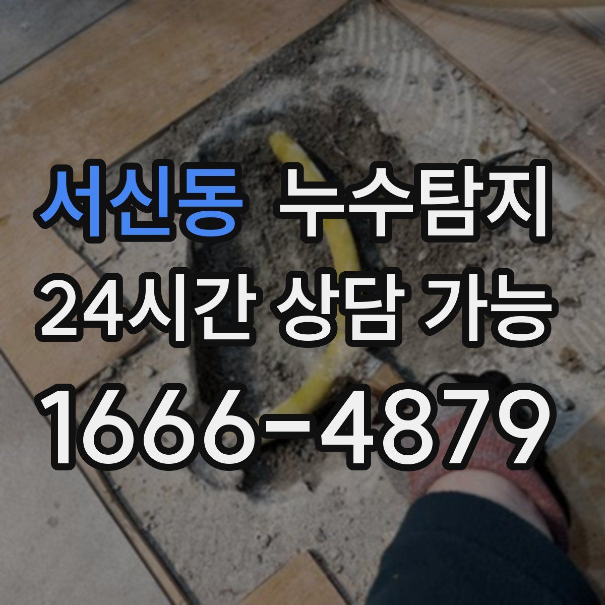 서신동 누수탐지