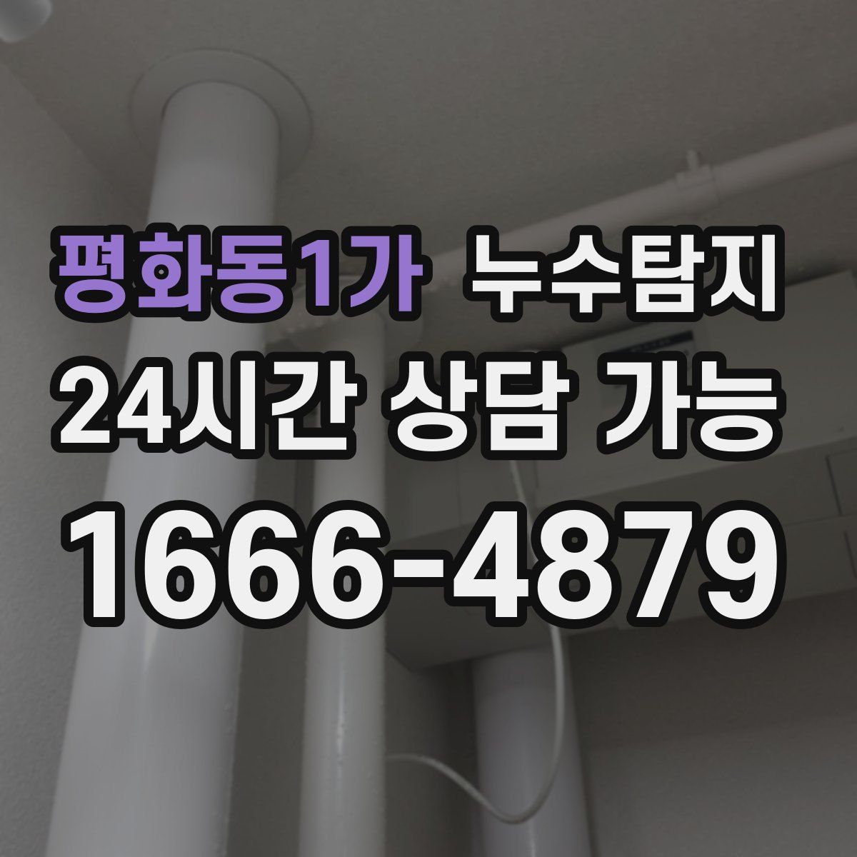 평화동1가 누수탐지