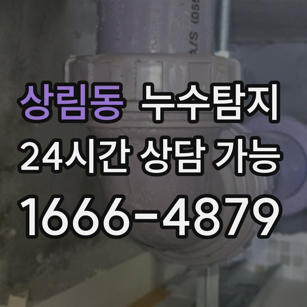 상림동 누수탐지