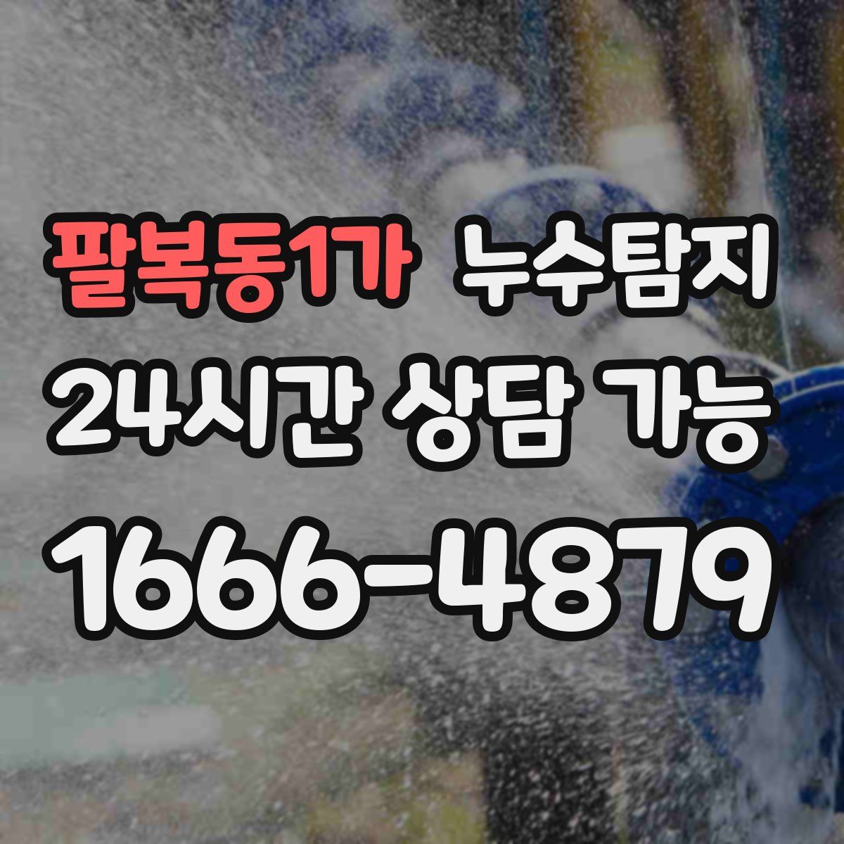 팔복동1가 누수탐지