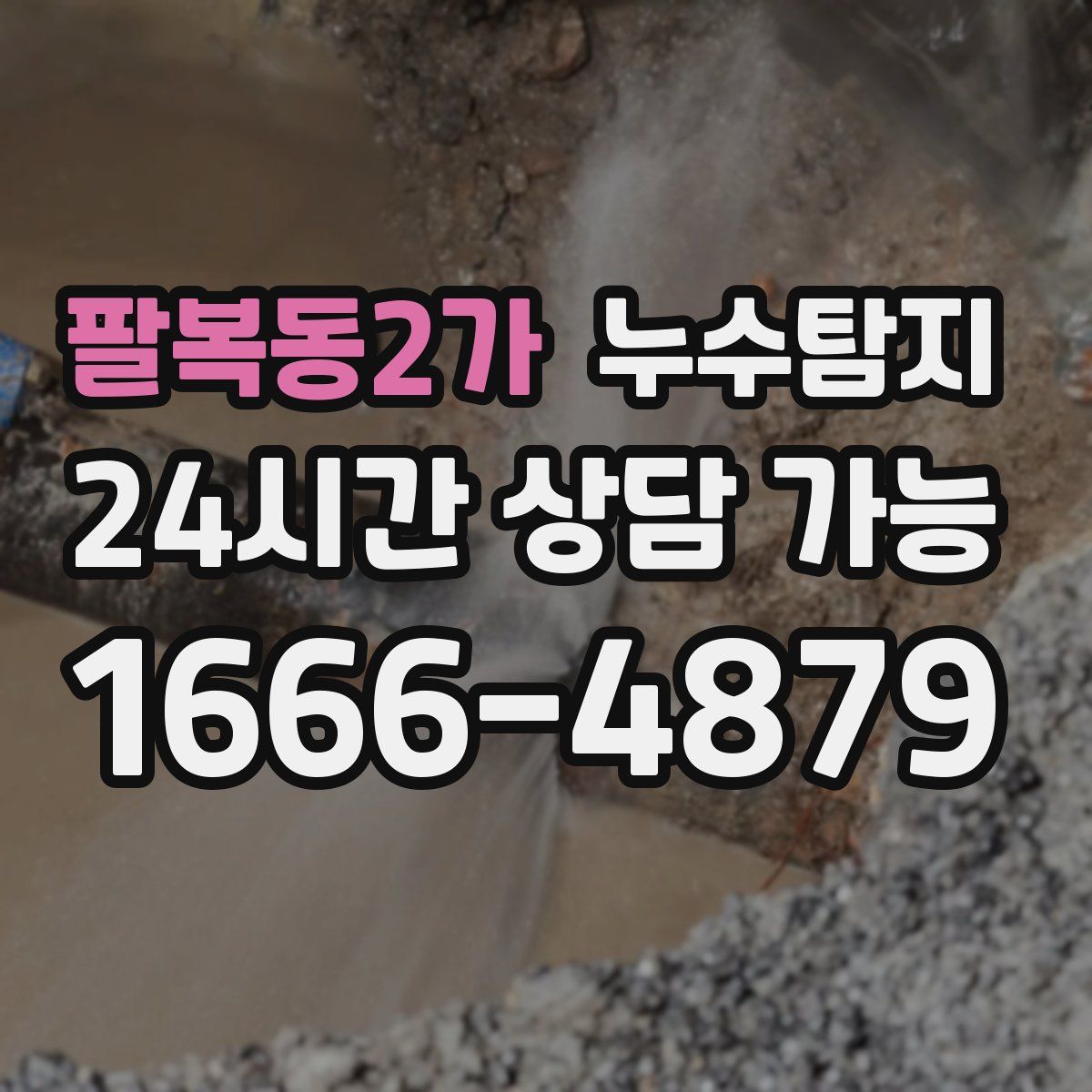 팔복동2가 누수탐지