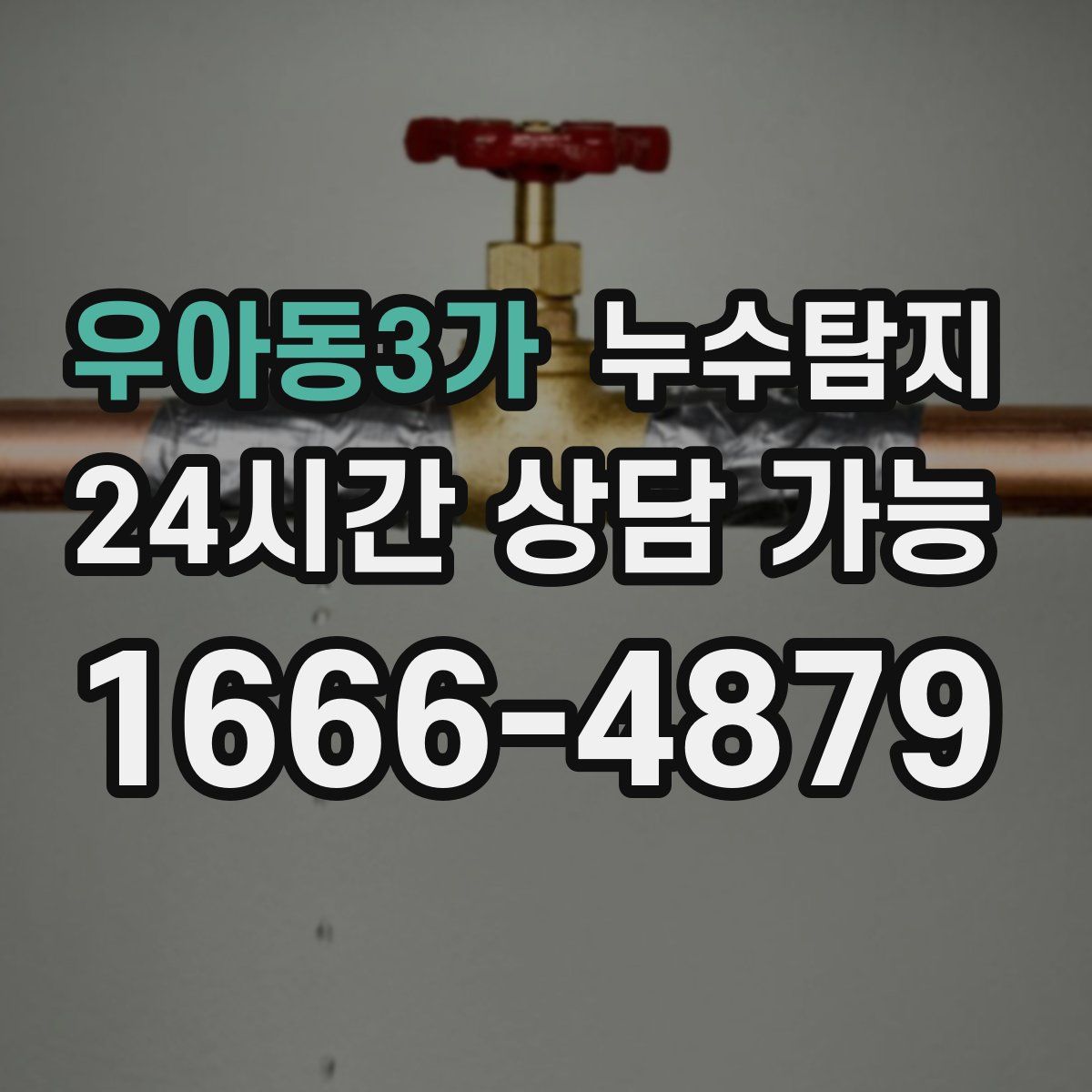 우아동3가 누수탐지