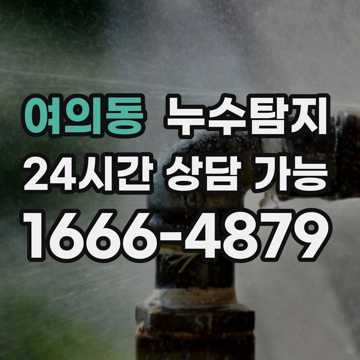 여의동 누수탐지