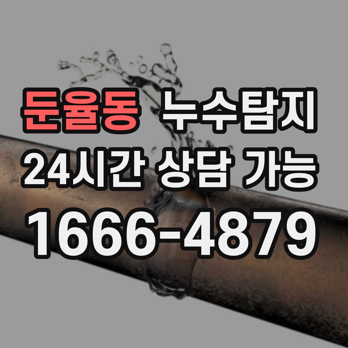 둔율동 누수탐지