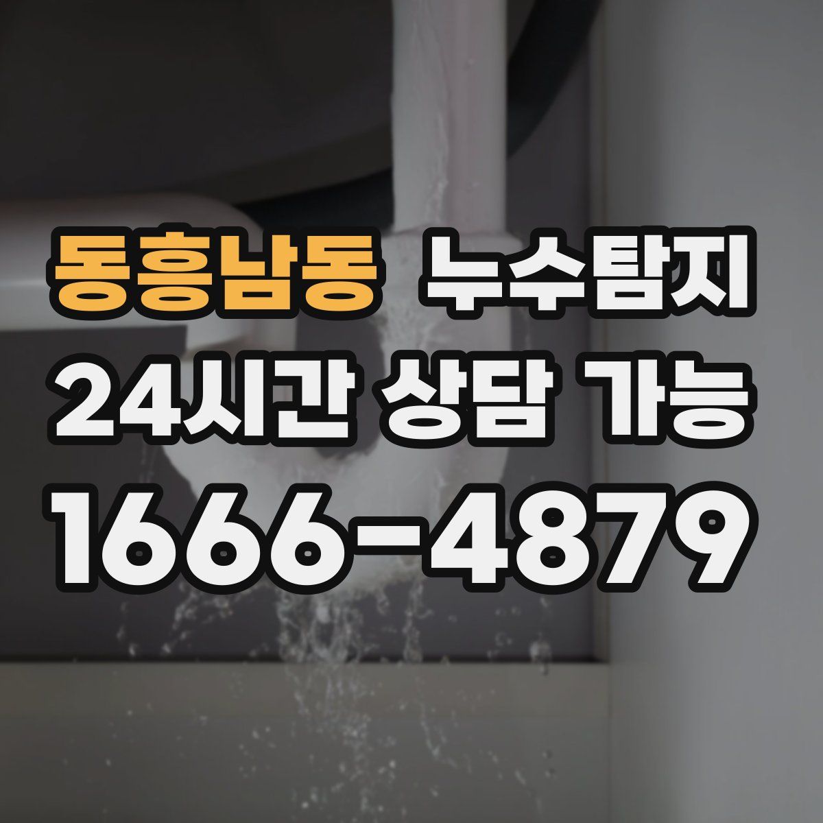 동흥남동 누수탐지