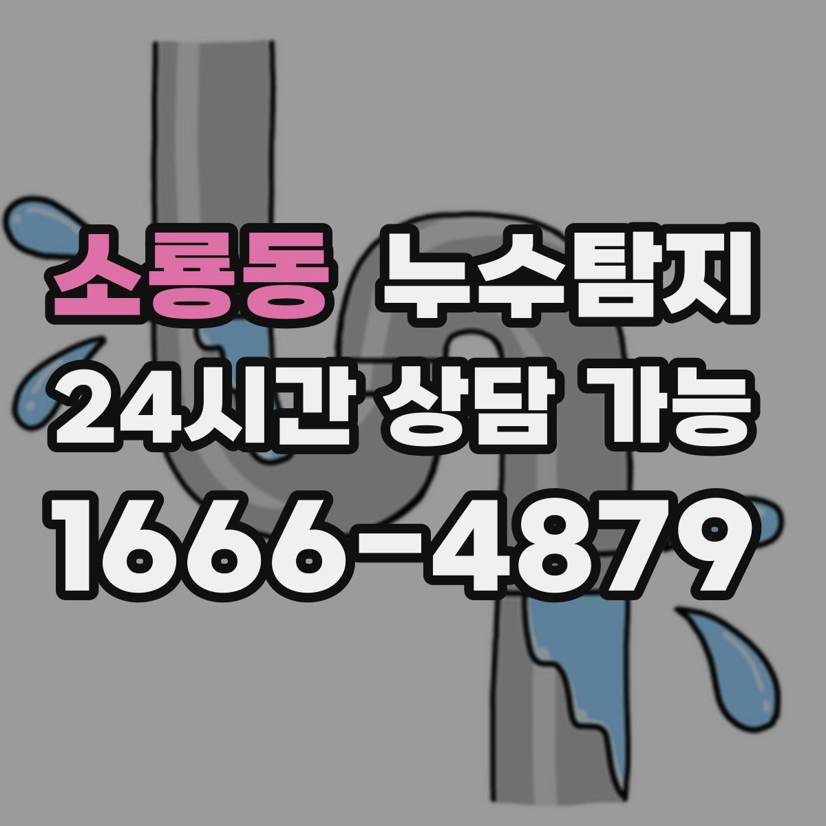 소룡동 누수탐지