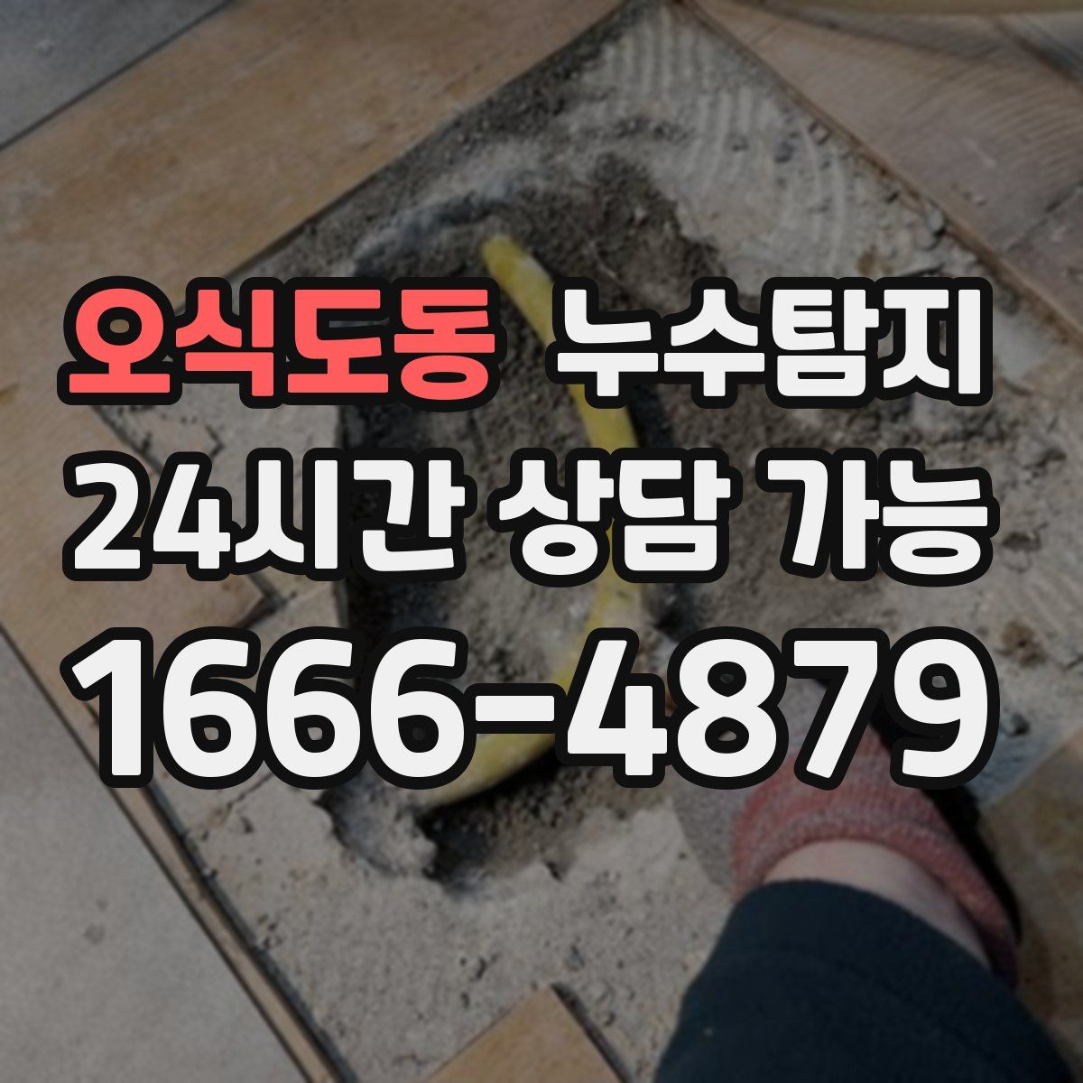 오식도동 누수탐지