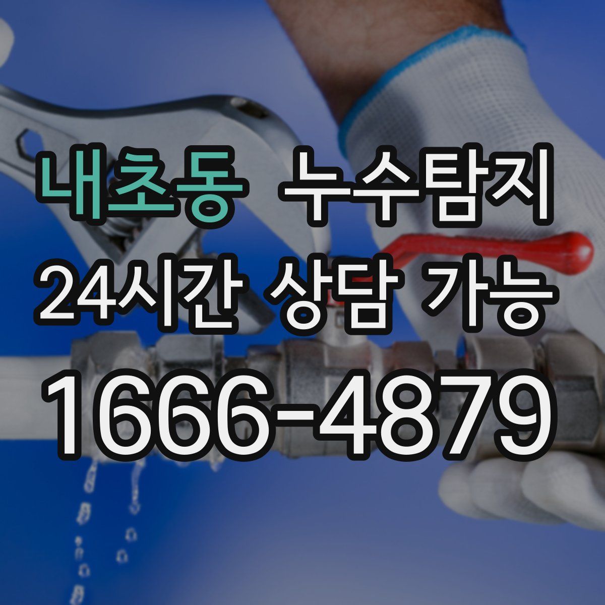 내초동 누수탐지