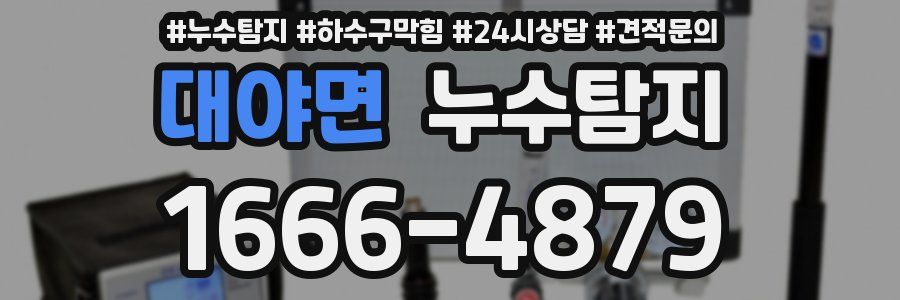 누수탐지