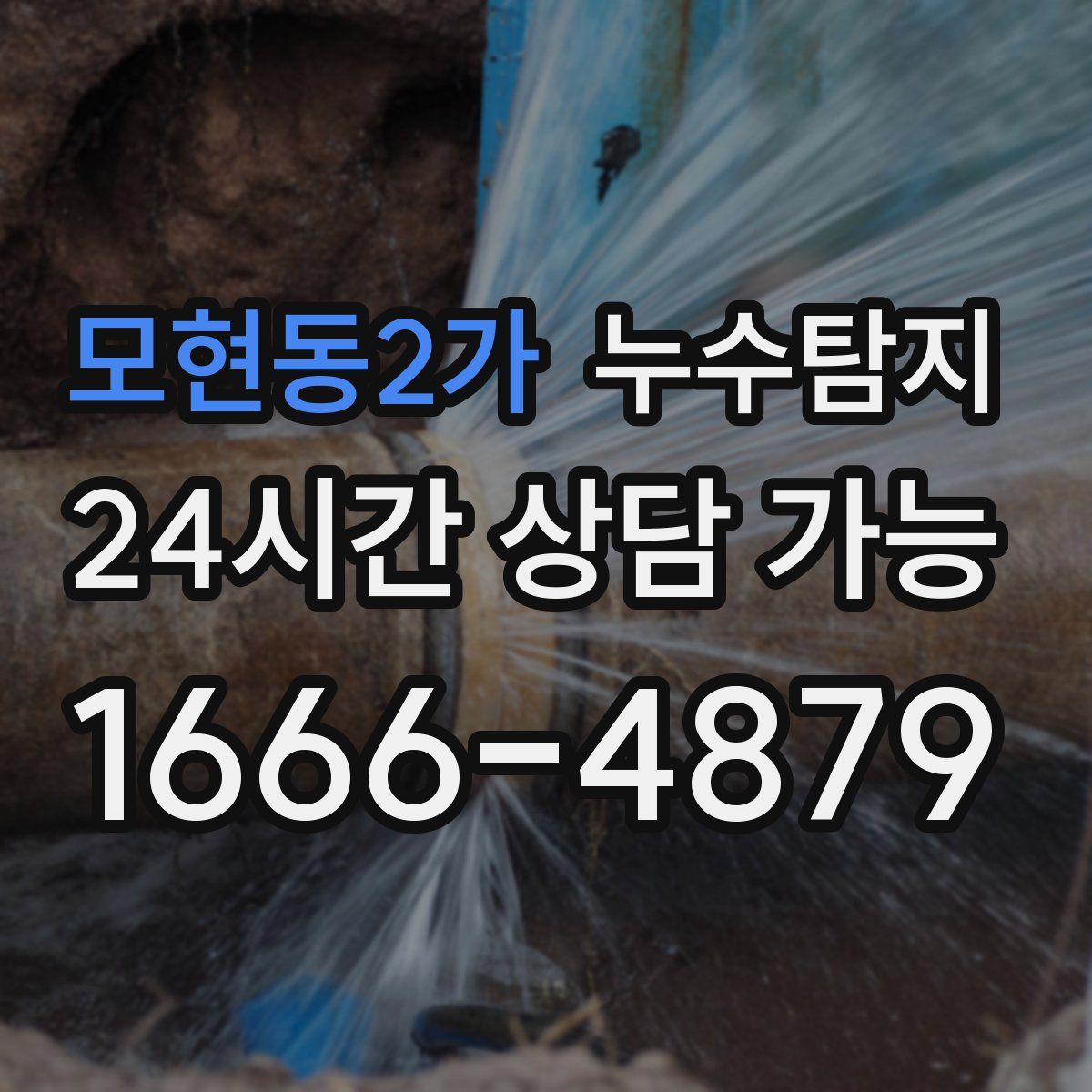 모현동2가 누수탐지