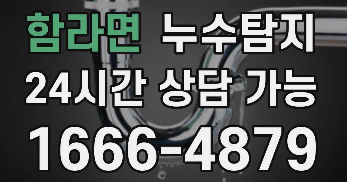 함라면 누수